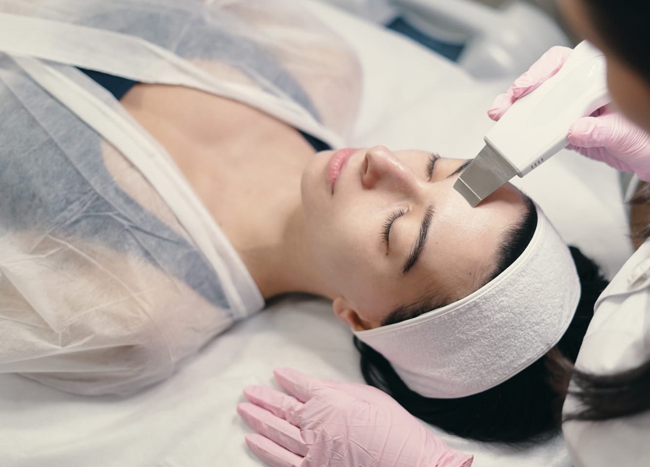 Tratament facial curatare Ultrasunet 