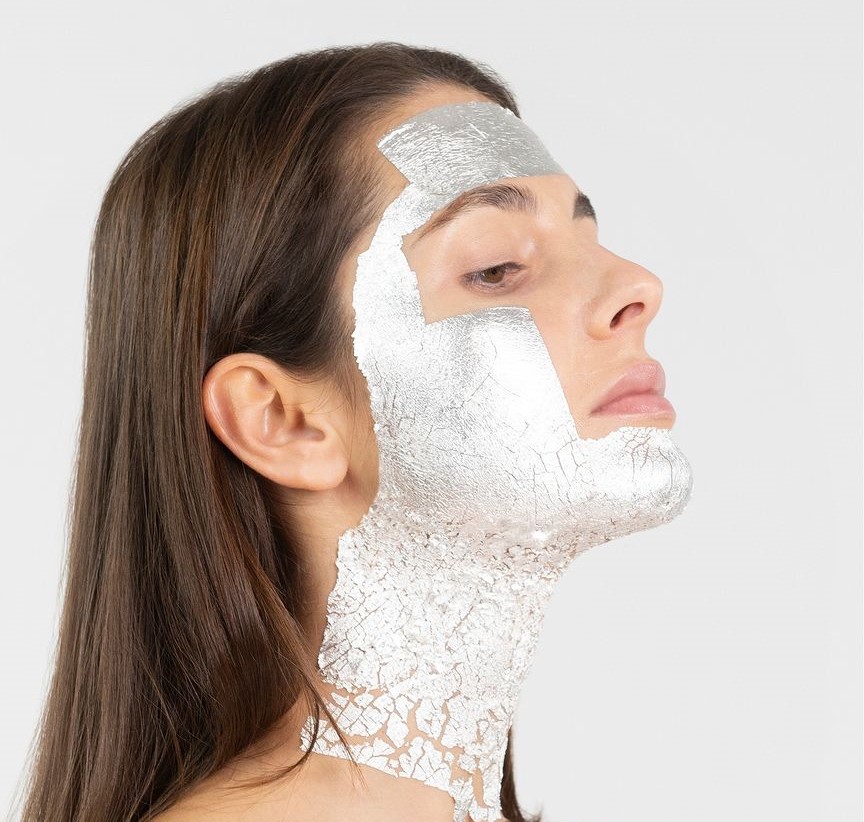 Tratament cu foita de Argint fata + gat + decolteu 